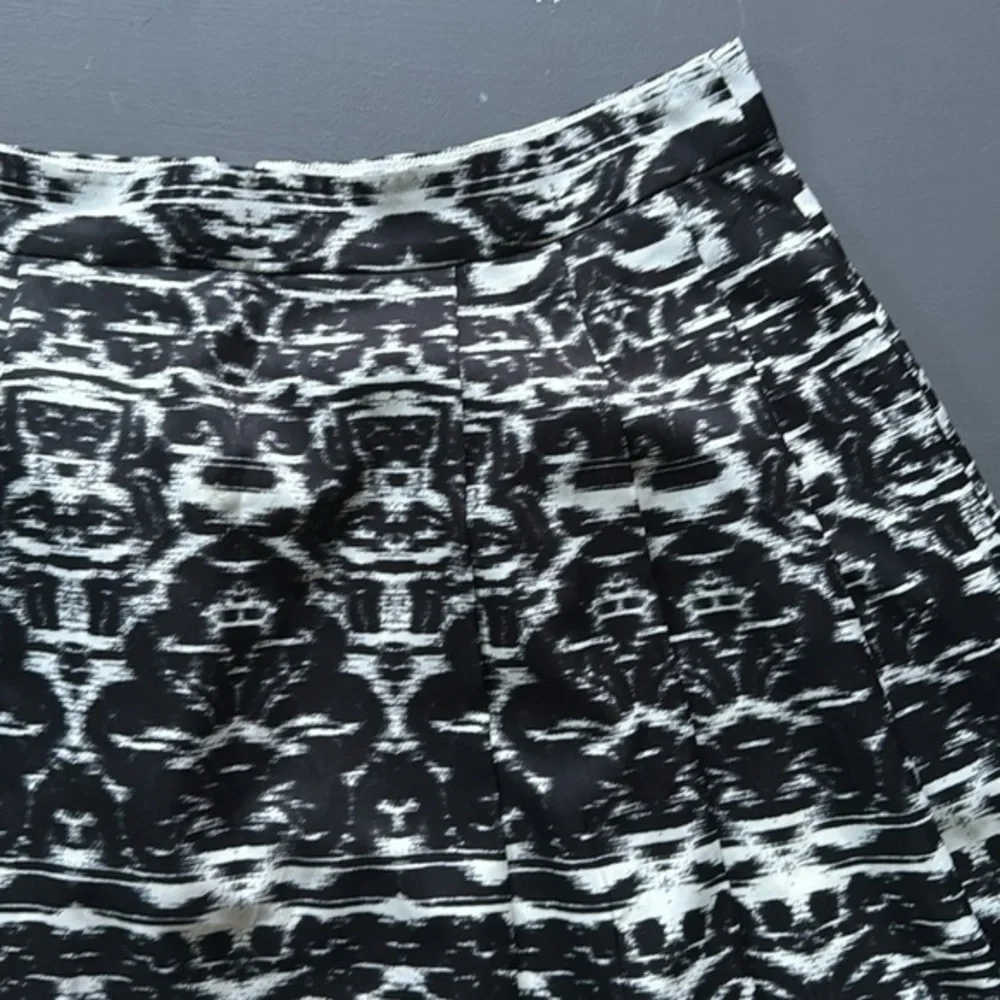 J.Crew Blurred Ikat Pleated Skirt B4435 - Size 6